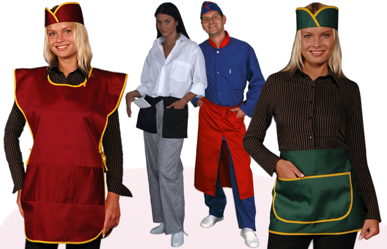 Одежда для продавцов и официантов: удобные стильные фартуки на нашем сайте www.spets-odezhda.ru