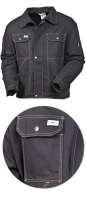 Куртка мужская SWW модель 471-90 Черная из хлопка