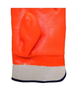 Перчатки утепленные "ВИНТЕРЛЕ КП"(ПВХ,утепленные х/б тканью с начесом,манжет-крага), в уп.72пар