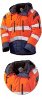 Оранжевая зимняя куртка SWW 4677T-77/14 Дорожник